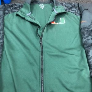 Nike Men’s Miami Hurricanes Jacket